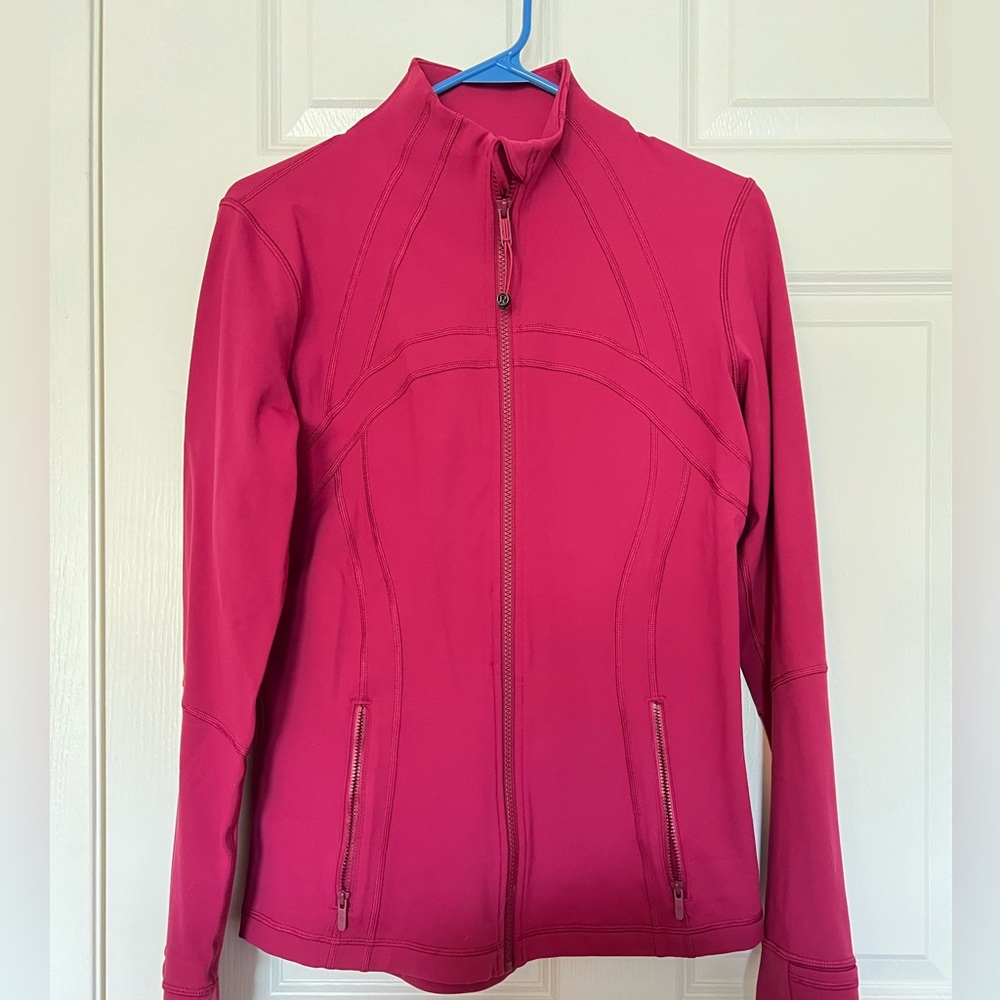 Lululemon Luon Define Jacket Pomegranate